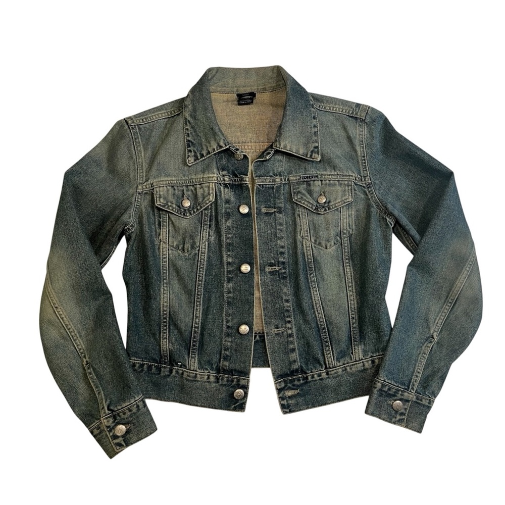 Diesel Vintage Kim Bis Trucker Blue Jean Jacket